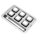 thumbnail image 5 of Yuarrent Vino tinto Enfriamiento Piedras de enfriamiento Bebidas Jugo de bebidas Cubos de hielo de acero inoxidable reutilizables Accesorios de Type2 NO2, 5 of 6