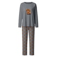 thumbnail image 4 of Women's Pajamas Highland Cattle Printed Crew Neck Tops Trousers Nightwear Womens Homewear, 4 of 4