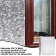 thumbnail image 3 of OULII Electrostatic Frosted Glass Film Multi Static Film For Window With UV Protection 1Pcs, 3 of 5