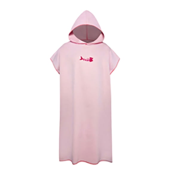 Naiovety Fácil de usar, bata de baño para nadar en la playa, toalla, estilo de moda para adultos en la playa, traje de neopreno suave Juegos de accesorios de baño rosa