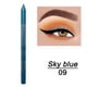 thumbnail image 1 of Fiudx Ofertas relampago Delineador de ojos colorido neon delineador de ojos lápiz pigmentado a prueba de manchas delineador de ojos en gel de larga duración maquillaje de Navidad mujer chica, 1 of 1