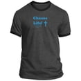 thumbnail image 5 of Choose Life 2.0 Men’s Ringer Tee, 5 of 8