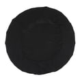 thumbnail image 3 of - Funda elástica para asiento de silla de comedor, 4 piezas, decoración , negro, 3 of 9
