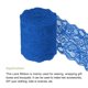 thumbnail image 3 of Cinta de encaje de patrón floral Uxcell para costura, manualidades, envoltura de regalos, ramos, azul oscuro, 3 of 6