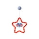 thumbnail image 2 of Decoración de Estrella Led con Bandera | Marquesina Led con Estrella de Cinco Puntas Roja, Blanca y Azul | Funciona con Pilas de Bajo Consumo | Decoración para Fiestas Del Día de La Independencia En, 2 of 6