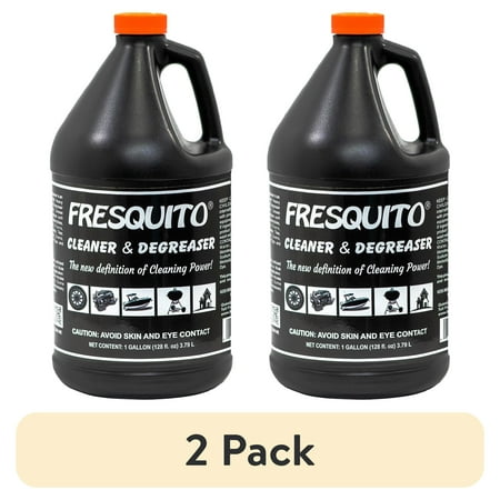(2 pack) Fresquito 128oz Cleaner & Degreaser for Household Surfaces