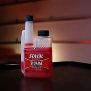 STA-BIL Storage Fuel Stabilizer 8 Oz. Protects Engine from Gum , Varnish , Rust , Corrosion. Treats 20 gallons of fuel.