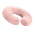 thumbnail image 4 of Cojín de espuma viscoelástica para asiento, almohada en forma de dona, cojín portátil para asiento de coxis, cojín suave para silla, almohadilla de Rosa, 4 of 8