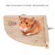 thumbnail image 4 of Wooden Corner Platform Rack Rest Stand for Parrot Hamster Chinchillas Small Pet Cage Accessory, 4 of 5