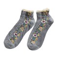 thumbnail image 4 of Prettyia - Calcetines de para mujer y niña, calcetines de verano, calcetería acogea, tamaño libre gris Colcomx Calcetines Algodón Barco, 4 of 8