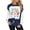 Dark Blue, variant on TYLBkk Christmas Shirt Sweatshirts for Women Crewneck Cute Long Sleeve Tops Tie Dyed Shirts for Teen Girls Gnomes Women Casual Loose Print Tops Tops/Shirt Women D Tops Pullover