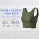 thumbnail image 4 of Camiseta Crop Top Deportiva Reversible Verde Talla L, 4 of 6