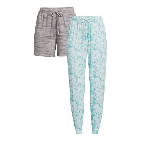 

Hanes Women s Shorts and Pants Set 2-Piece