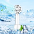 thumbnail image 3 of XGFHYJEH Hand Held Fan, Mini Fan Handheld, Hand Held Fan Rechargeable, Portable Folding Hand Held Cooling Fan, 3 of 7