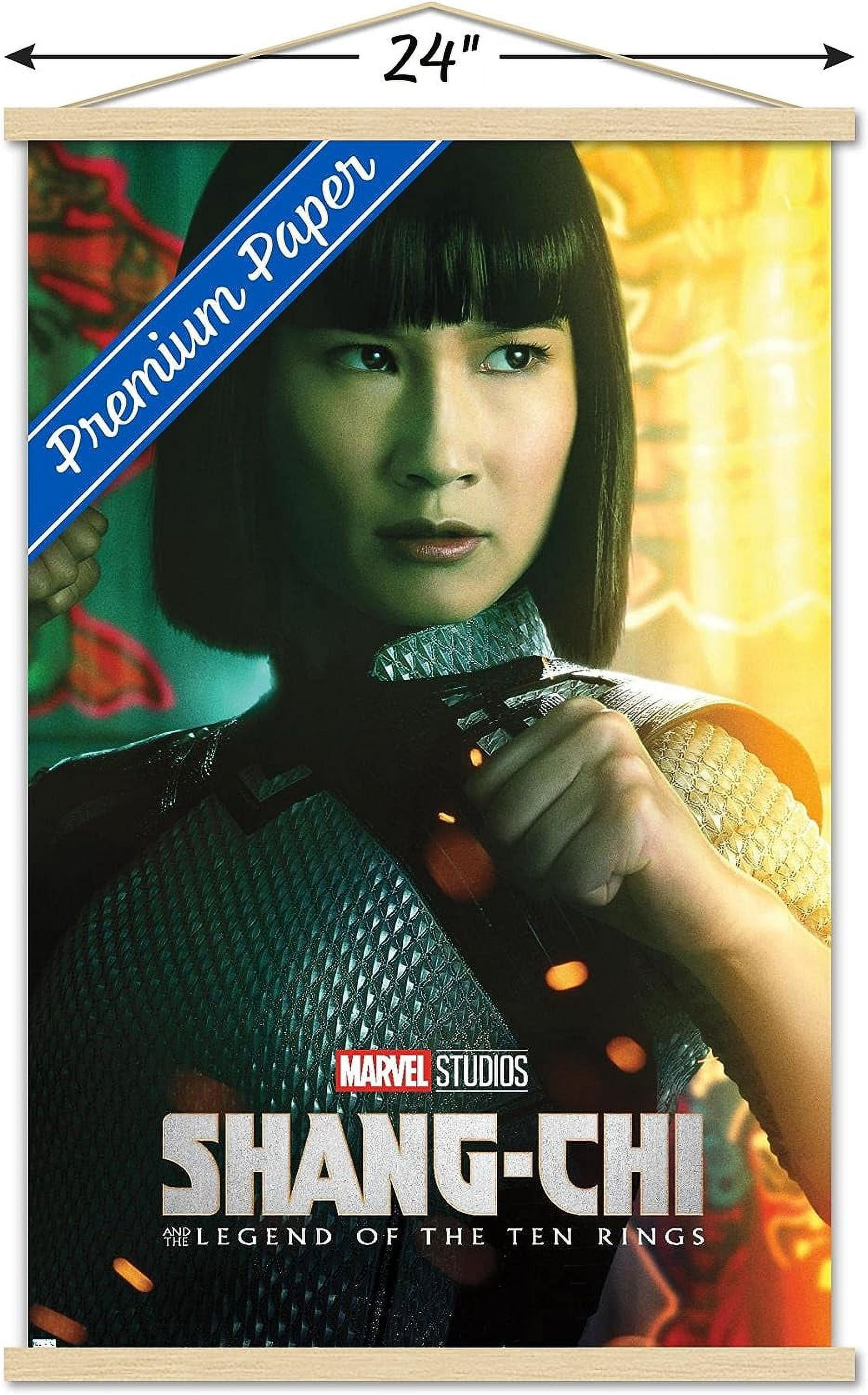 Marvel Shang-Chi and the Legend of the Ten Rings - XiaLing One Sheet Wall Poster with Wooden Magnetic Frame, 22.375" x 34"