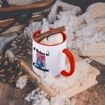 thumbnail image 5 of 3dRose, I Believe In Calliope, 11oz Two-Tone Red Mug, 5 of 7