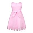 thumbnail image 2 of Richie House Girls' Princess Party Dress with Flower Accents RH2726-B-3, 2 of 7