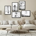 thumbnail image 4 of Americanflat 16x24 Poster Frame with Polished Plexiglass 5 Pack Galleria Collection Frames Wall - Black, 4 of 8