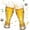 type-B, variant on Soccer Trophy Beer Glass, 15oz Novelty Champion Cup for Game Day