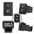 thumbnail image 3 of MAYUJIAA Car LED On Off Rocker Toggle Switch for Camery Yaris Highlander Prius Carora FOG LIGHT QM321-61504, 3 of 12