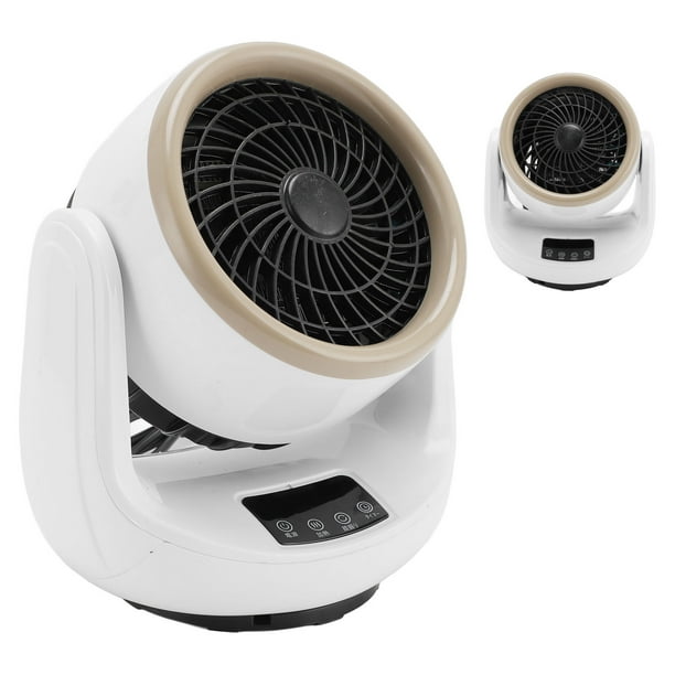 Calentador De Espacio, Temporizador, Retardante De Llama, Temperatura Ajustable, Calentador De Escritorio Portátil, Ventilador Combinado Oscilante 2 En 1 Para El Hogar