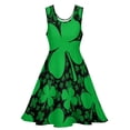 thumbnail image 3 of 2024 Idea Gift Vestidos Print Dress Skate Aesthetic Waist High Women Dresses Beach Shamrocks Green Style Irish Dress Day Patrick's St, 3 of 7