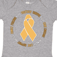 thumbnail image 4 of Inktastic Word Circle-childhood Cancer Awareness Boys or Girls Baby Bodysuit, 4 of 5