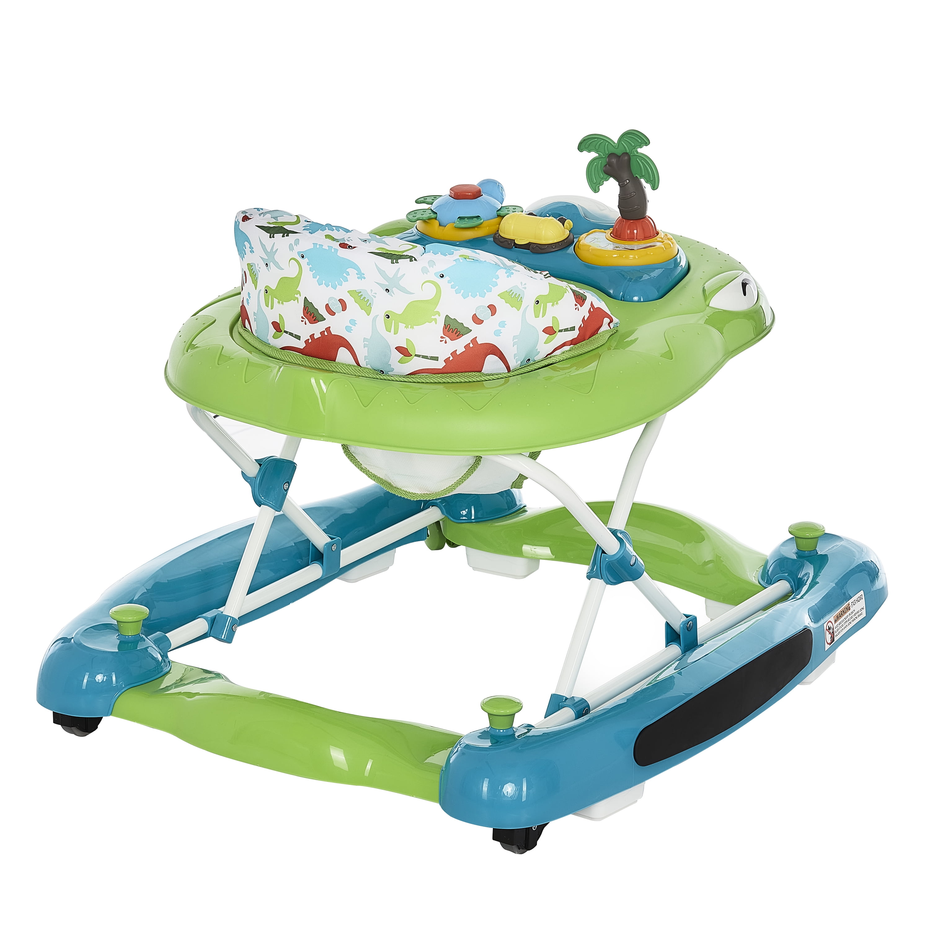 Dream On Me Baby Steps Activity Walker, Easy to Fold Baby Walker, Blue
