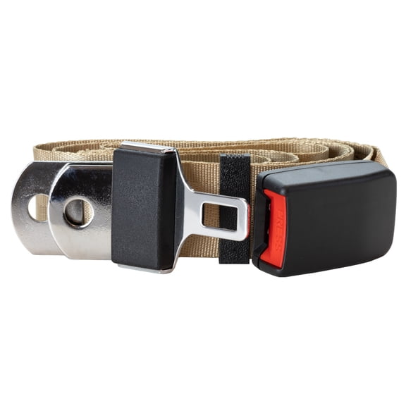 RetroBelt Sand Euro Style Lap Seat Belt 2-Point Adjustable Safety Universal