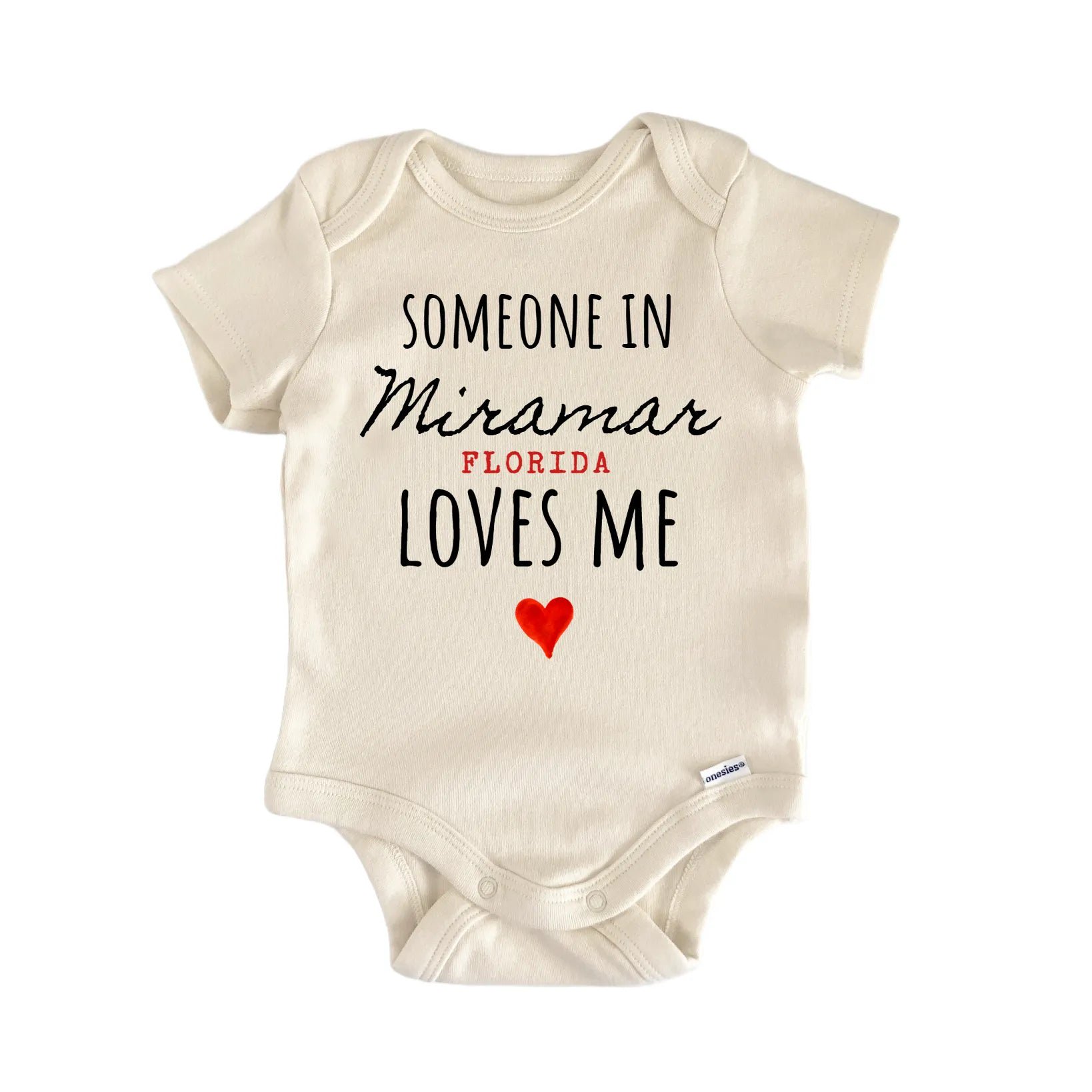Miramar Florida Baby Gift Baby Bodysuit