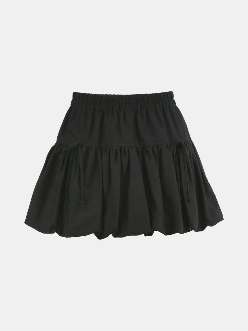 スカート melt the lady logo gradation skirt black スカート melt the lady logo gradation skirt black