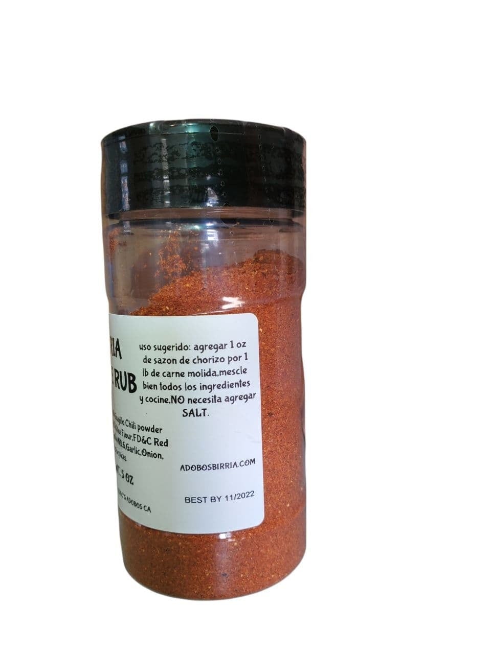 Birria Spice Rub Seasoning 5oz For All Your Grilling Needs Bbq Beef