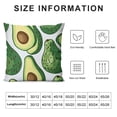 thumbnail image 5 of SHANXI Cute Fruit Pillow Covers Pillowcases Home Decor Bed Couch Sofa Office Living Room Cushion 12x12in, 5 of 5