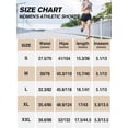 thumbnail image 6 of 5" Athletic Running Shorts for Women with Zipper Pocket Quick Dry High Waisted Gym Workout Shorts with Liner Black L, 6 of 6