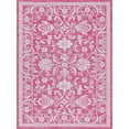 thumbnail image 2 of Well Woven Indoor/Outdoor Delphi Fuchsia Persian Oriental 7'10" x 10'6" Area Rug, 2 of 7