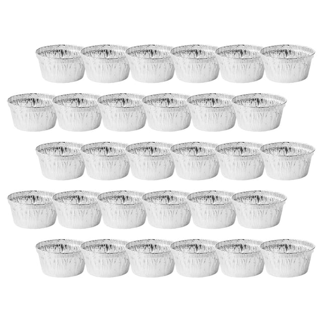 CTIRCHIU 40Ud De Aluminio Para Cupcakes Y Tartas Con Ligero Y Compacto