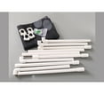 thumbnail image 4 of OULII Freestanding Dog Barrier Fence Outdoor Protective Fence Black Mesh Fabric 1Pcs, 4 of 6