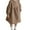 Brown, variant on LZHGirlshop Baby Girls Solid Cotton Linen Dress Toddler Lantern Long Sleeve Crewneck Sundress Loose Pleated Waist A-line Dress,Brown,6T