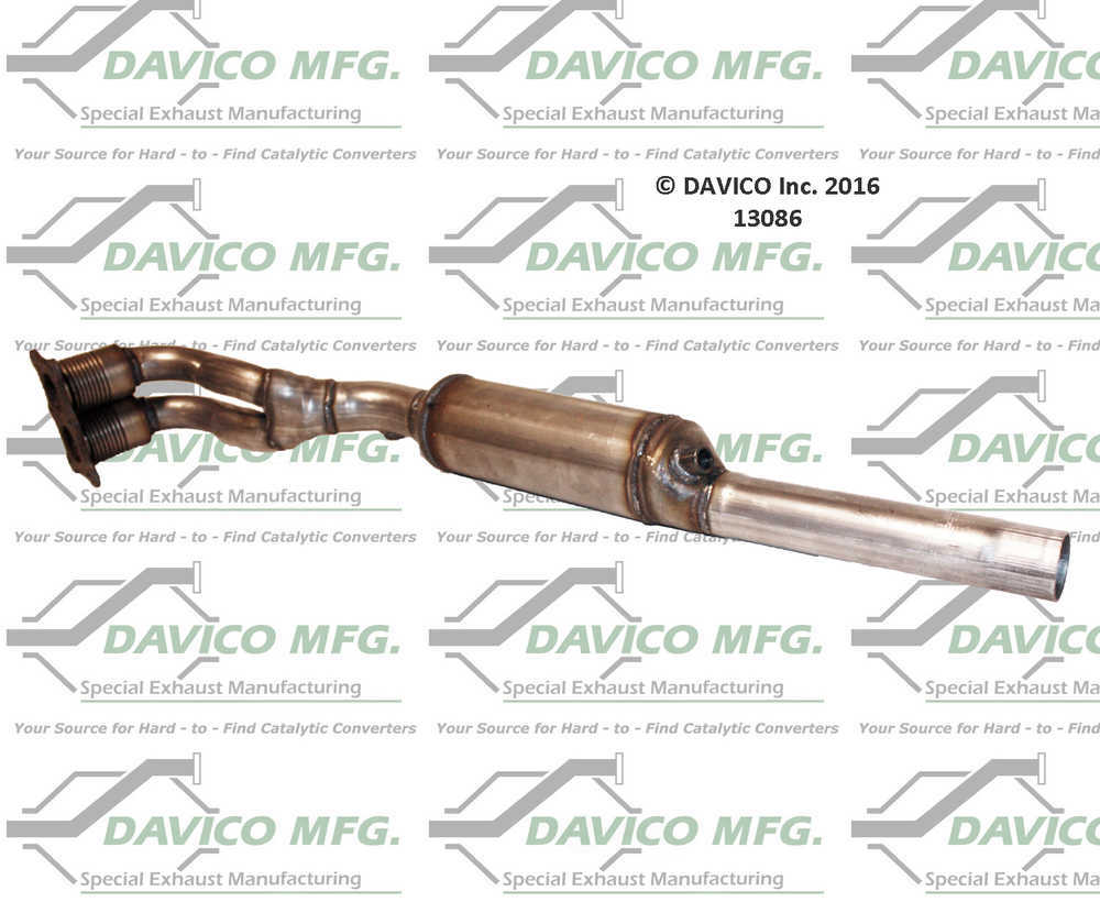 Davico Mfg 13086 Direct-Fit Catalytic Converter