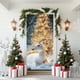thumbnail image 5 of Decoraciones de Navidad Interior 35 X 71 Pulgadas Marco de Puerta de Navidad - Patrón de Santa Claus - Decoración de Puerta de Navidad - Decoración de Fiesta Del Festival, 5 of 6
