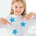 thumbnail image 2 of Worgeous 20-Pack Sequin Embroidered Star Cloth Stickers for Clothing, Costumes, and Accessories Patches, 2 of 8