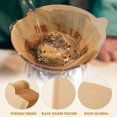 thumbnail image 3 of Coffee Filters, Set of 100， Disposable Coffee Filter Papers, Size 04，Unbleached Cone Paper Filters for Coffee Dripper & Pour Over Coffee Maker, 3 of 7