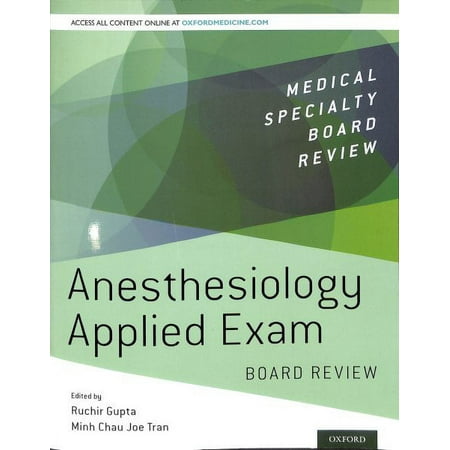 UPC: 9780190852474 | Anesthesiology Applied Exam Board Review