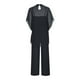 thumbnail image 4 of ICHUANYI Clearance Women Hollow Out Fashion Color High Waist Lace Up Jumpsuit Straight Tube Trouser Set(Black, XL) ICHUANYI WER2023080805459, 4 of 5