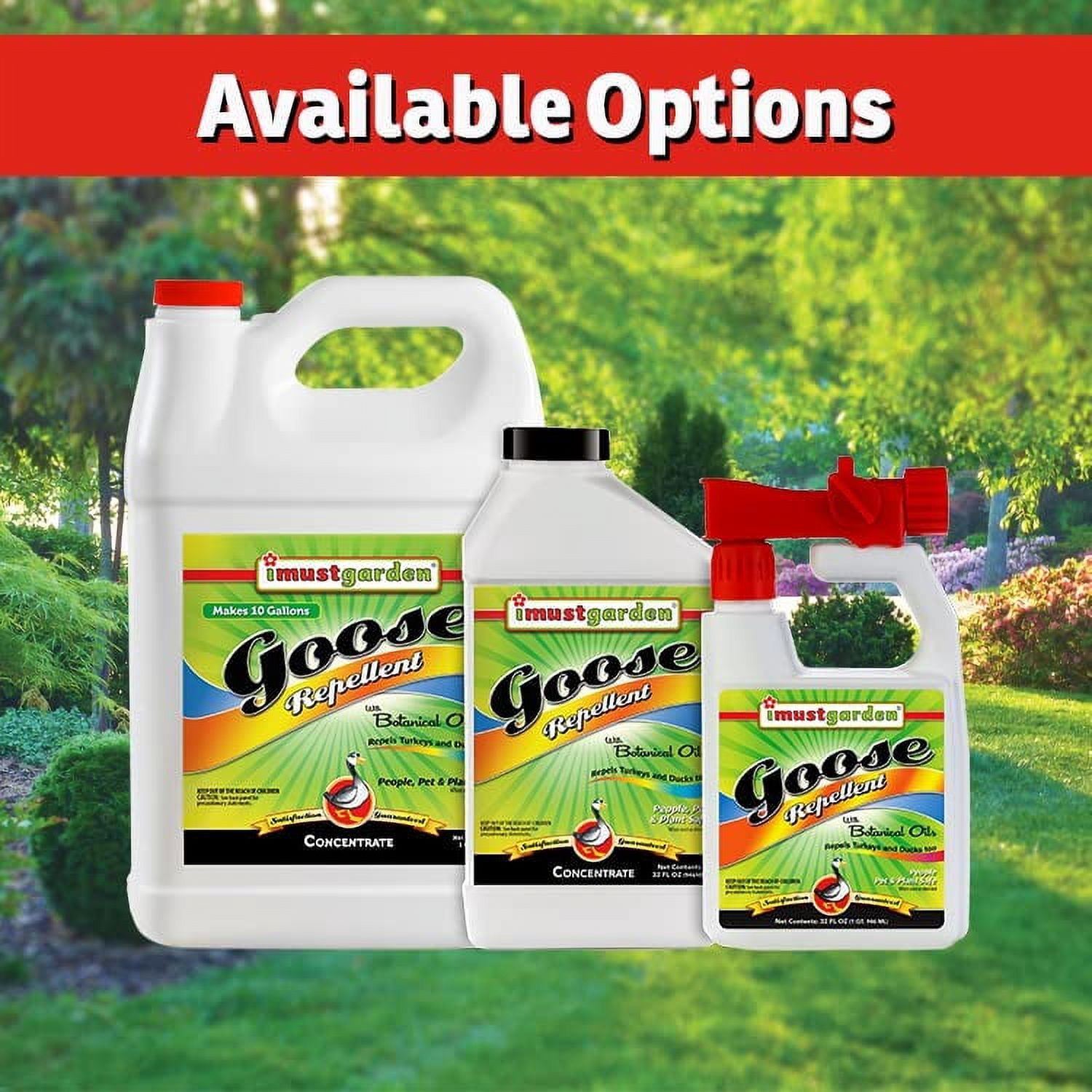 I Must Garden Goose Repellent: 1 Gallon Concentrate