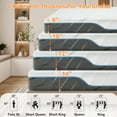 thumbnail image 6 of Vipbear Double-Sided Contour Support Twin XL Mattress, 10-inch Memory Foam Mattress in a Box, 6 of 9