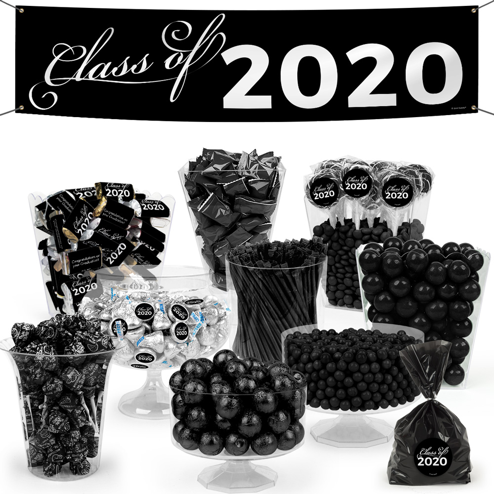 Black Graduation Candy Buffet Class of 2020 (Approx 14lbs