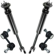 Detroit Axle - Rear Shocks and Sway Bar Links for 2003 2004 2005 2006 2007 Cadillac CTS (NO V Models)