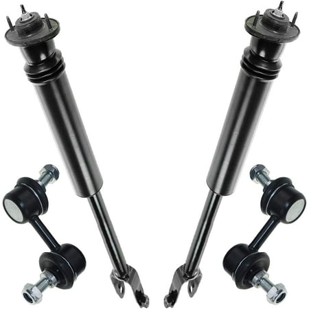 Detroit Axle - Rear Shocks and Sway Bar Links for 2003 2004 2005 2006 2007 Cadillac CTS (NO V Models)