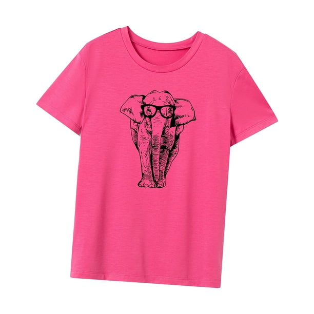 Camiseta de manga corta para mujer, camisetas básicas de verano a la moda, camisetas con cuello redondo para ir de compras, uso diario en la calle, viajes XL